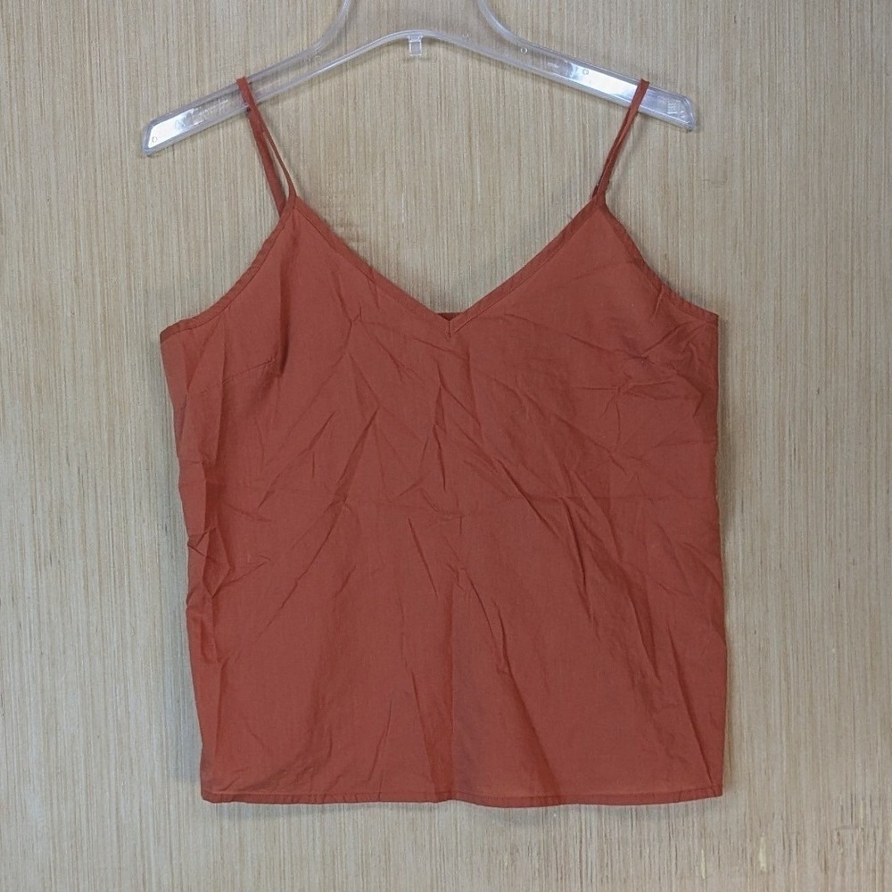 Sundance Boho Peasant Cottage Embroidered Eyelet Peplum Blouse Size S Orange - Picture 4 of 8